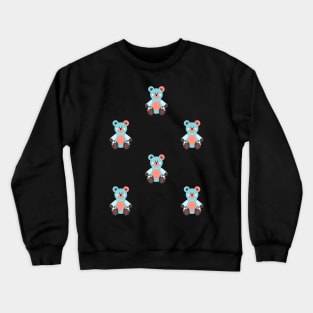 Bear pattern Crewneck Sweatshirt